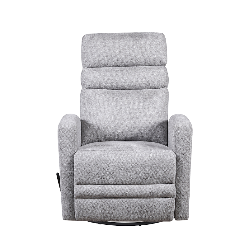 Manuele fauteuil met schommel en draaiknop, kleine fauteuils voor kleine ruimtes in de woonkamer