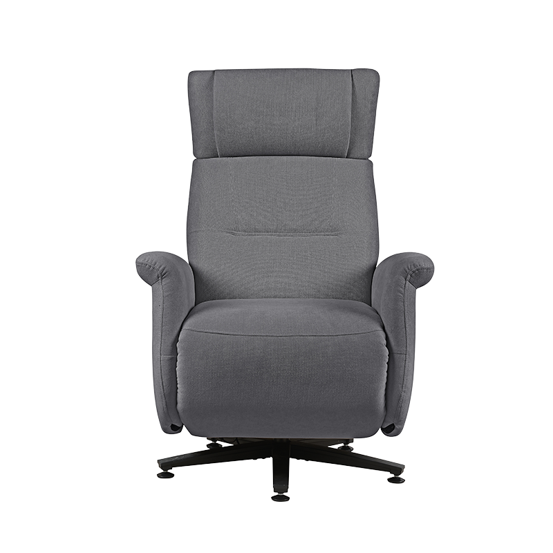 Moderne elektrisch draaibare fauteuil met ademende stof en vrijetijdsstoel