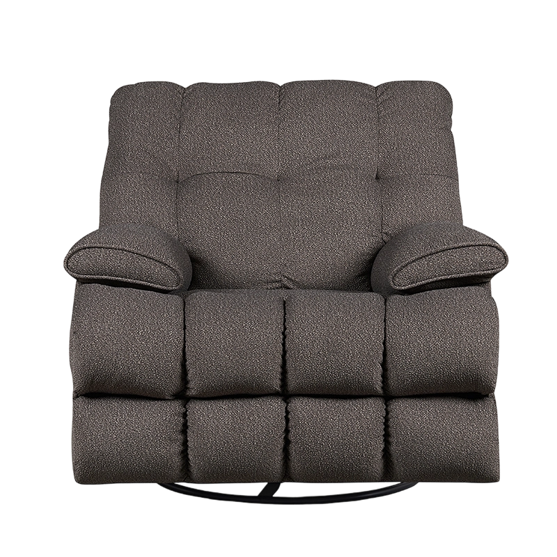 39,8'' handmatige fauteuil met draaiknop en schommel