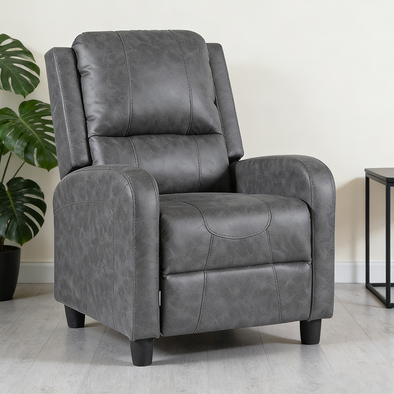 Duw rugleuning fauteuil woonkamer, verstelbare fauteuil