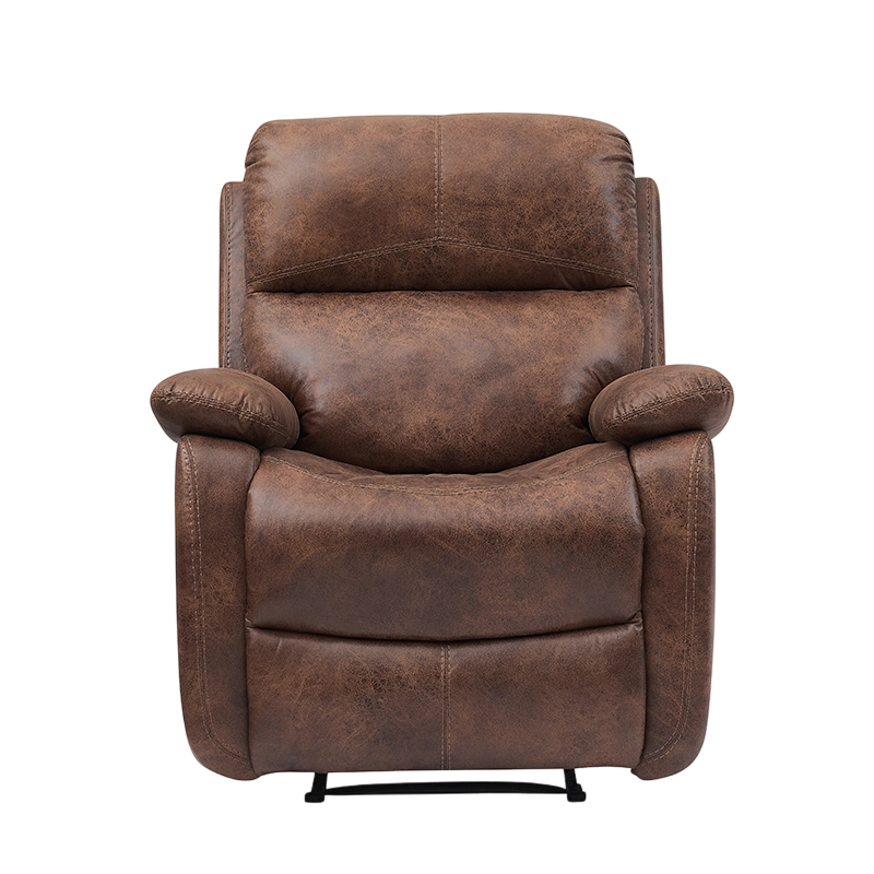 Klassieke en traditionele handmatige fauteuil met overvolle armen en rugleuning