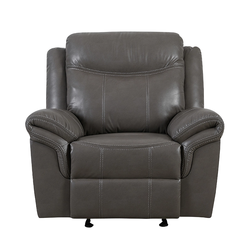 Handmatige fauteuil van kunstleer met zweefvliegtuig