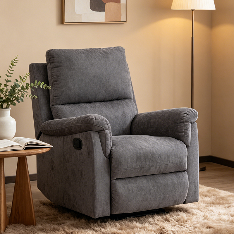 Klassieke en traditionele handmatige fauteuil, enkele bank